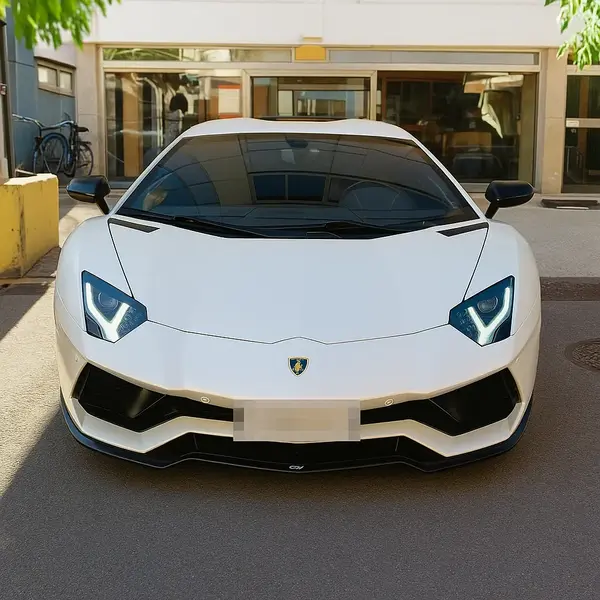 람보르기니 아벤타도르 SVJ 사고대차, 렌트 차량 사진