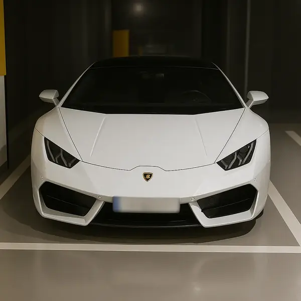 람보르기니 우라칸 스파이더 사고대차, 렌트 차량 사진