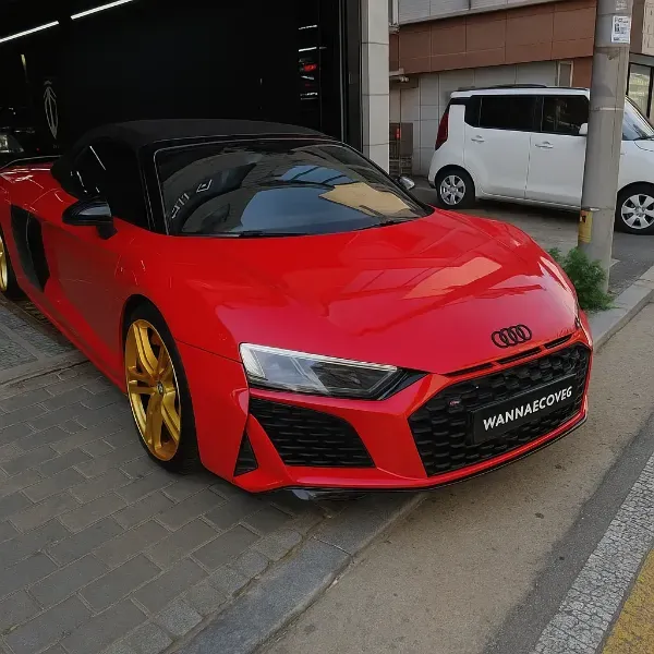 아우디 R8 스파이더 사고대차, 렌트 차량 사진