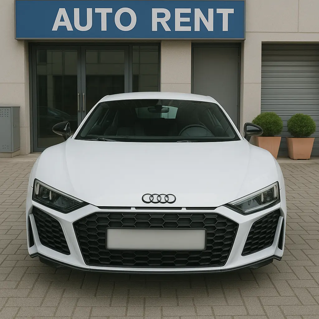 아우디 R8 스파이더  사고대차, 렌트 차량 사진