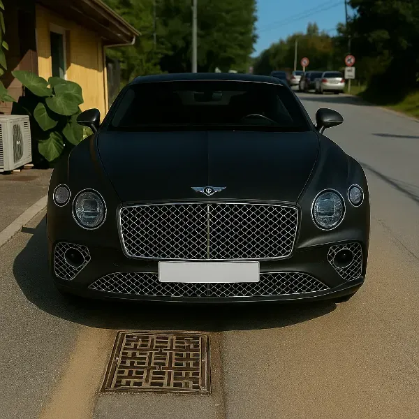 벤틀리 컨티넨탈GT 사고대차, 렌트 차량 사진