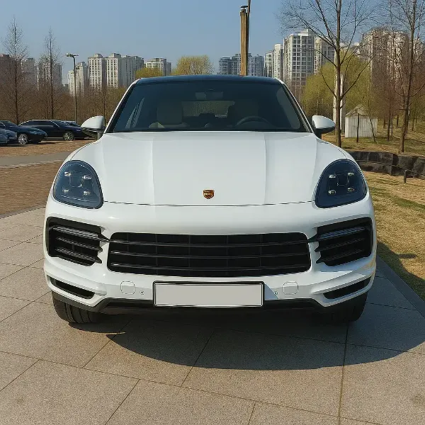 포르쉐 카이엔 쿠페 사고대차, 렌트 차량 사진