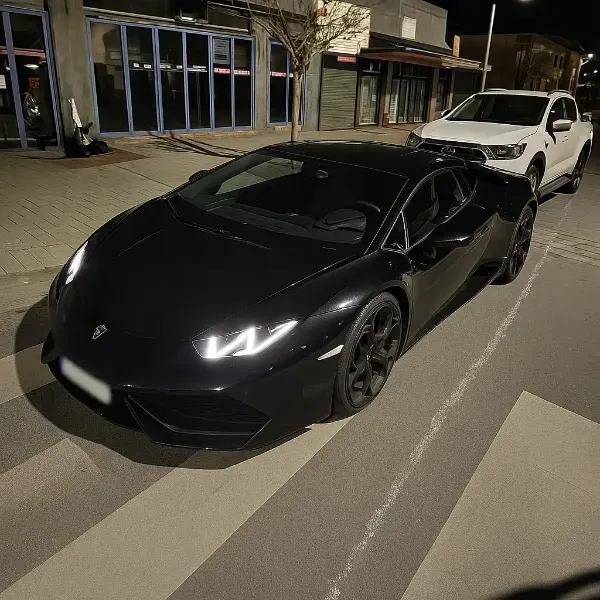 람보르기니 우라칸 스파이더 사고대차, 렌트 차량 사진