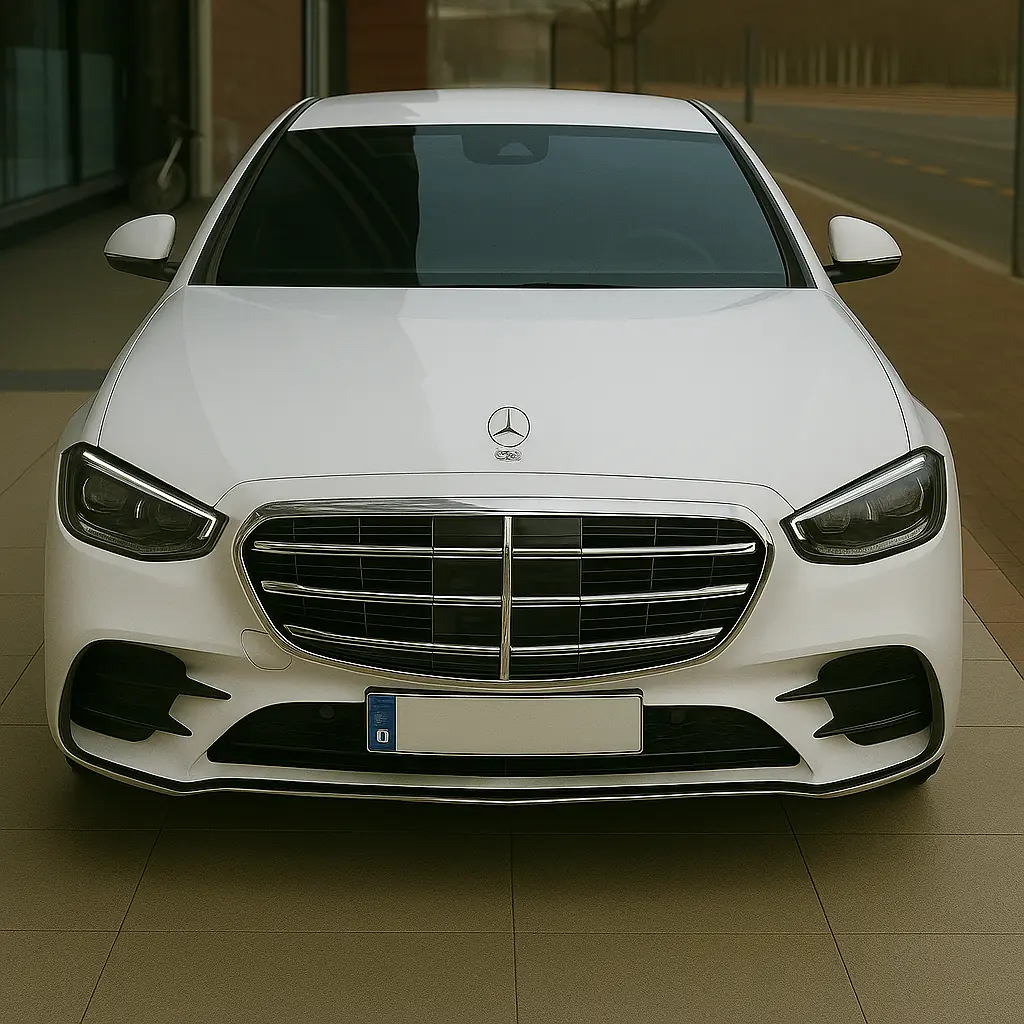 벤츠 S클래스 사고대차, 렌트 차량 사진