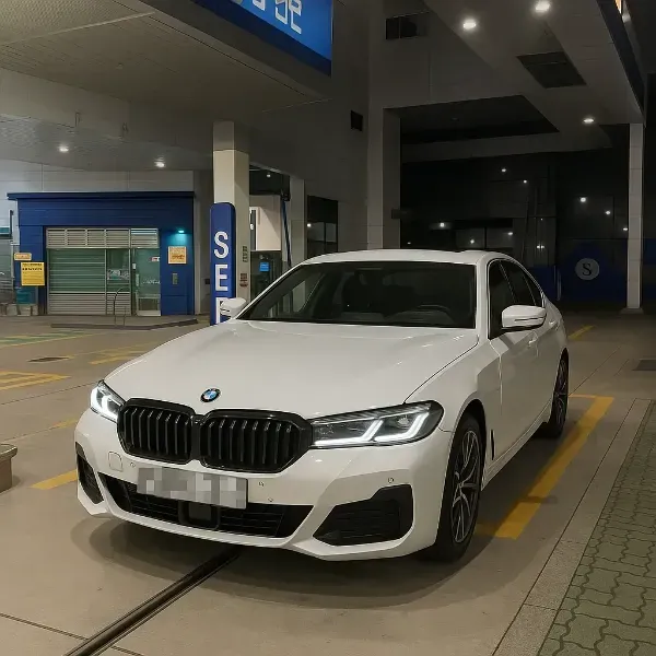 BMW 520i 사고대차, 렌트 차량 사진