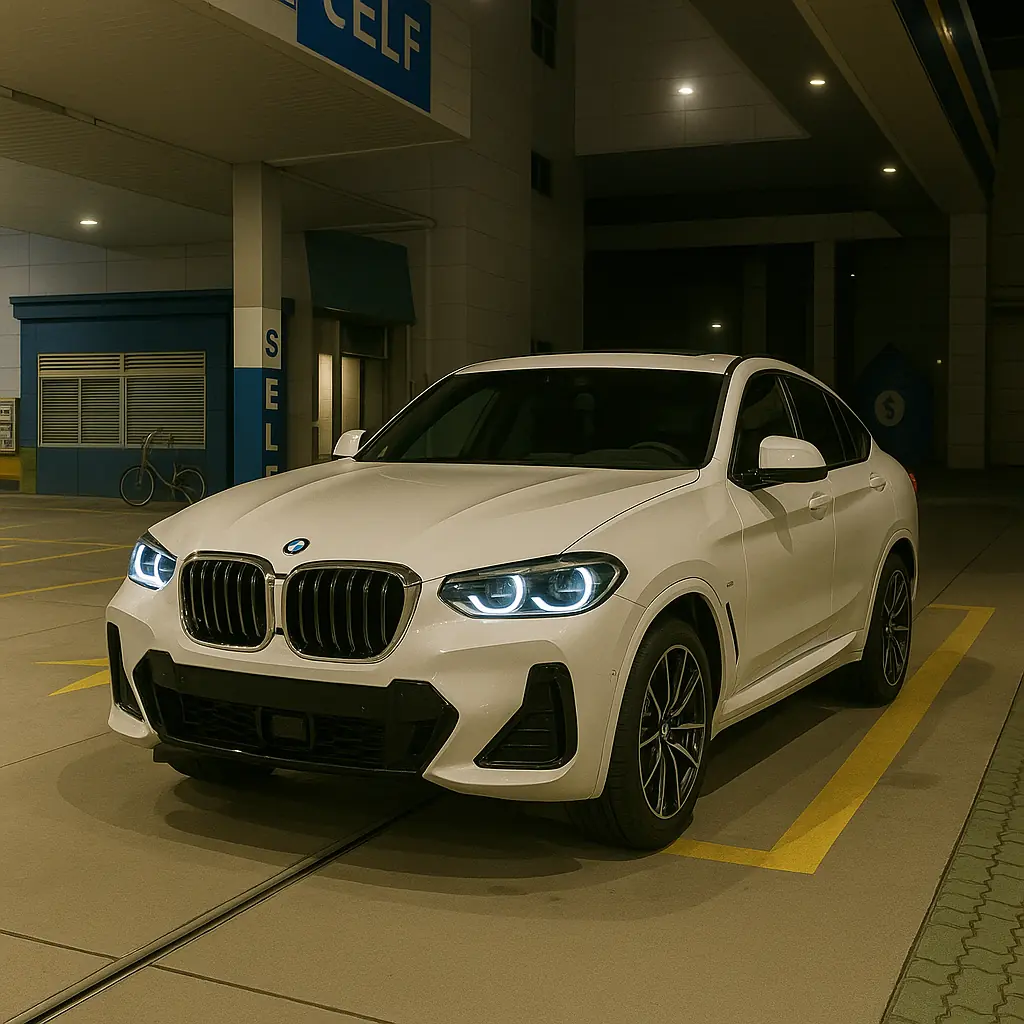 BMW X4 사고대차, 렌트 차량 사진