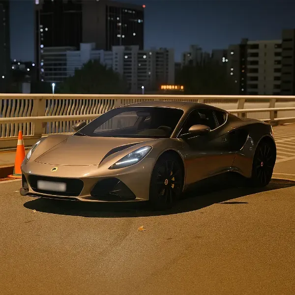 로터스 에미라 사고대차, 렌트 차량 사진