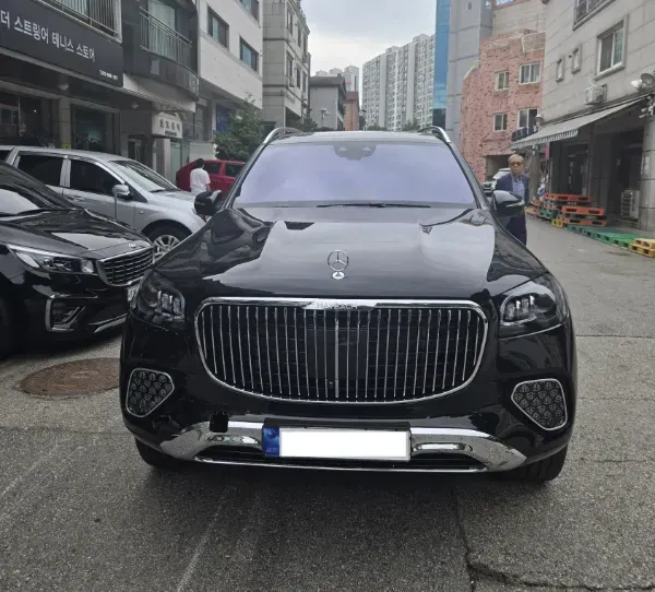 벤츠 GLS 600 마이바흐 사고대차, 렌트 차량 사진